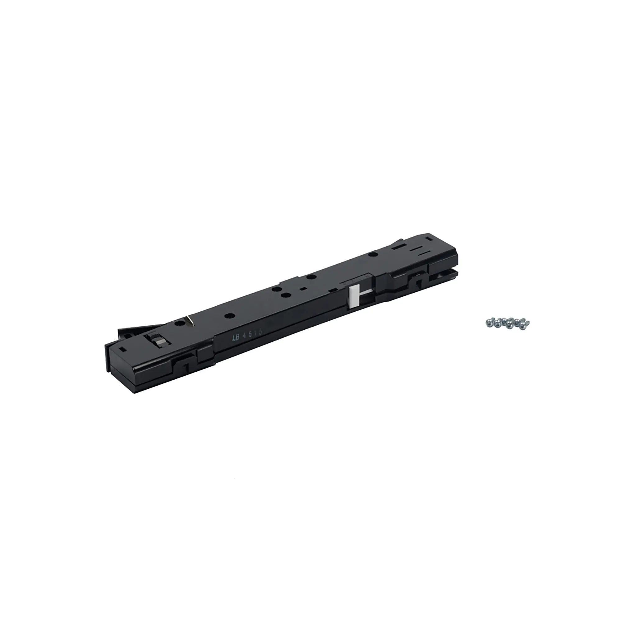In-Trac Adapter 3 Circ. Track 6A Induct/ Resist Load Screwless Connection Data Bus 555 1 6533 2  Eutrac Adapters & Components-Black